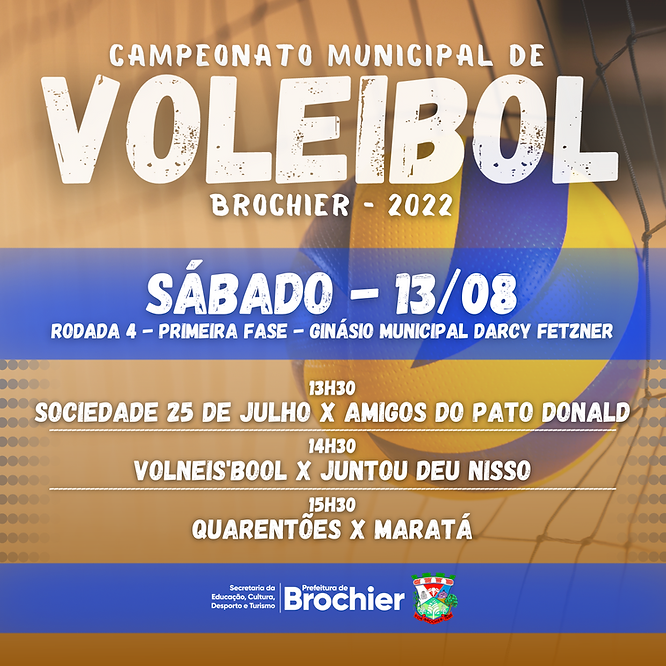 quarta-rodada-do-campeonato-municipal-de-voleibol-2022