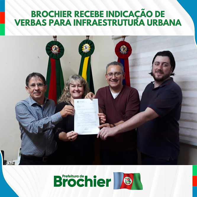 brochier-recebe-indicacao-de-verbas-para-infraestrutura-urbana