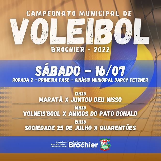 segunda-rodada-do-campeonato-municipal-de-voleibol-2022