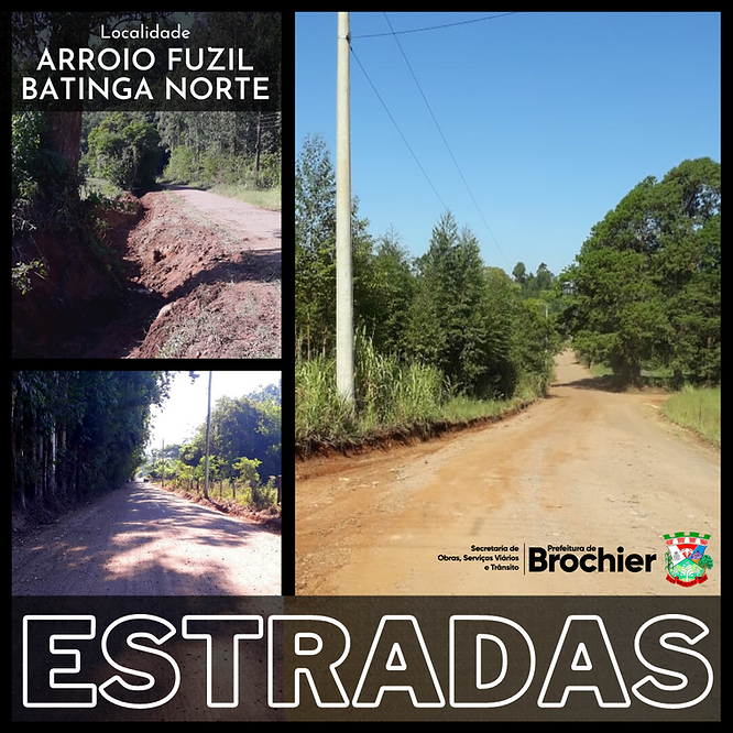 estradas-das-localidades-de-arroio-fuzil-e-batinga-norte-recebem-melhorias