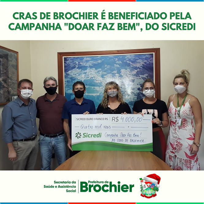 cras-de-brochier-e-beneficiado-pela-campanha-doar-faz-bem-do-sicredi