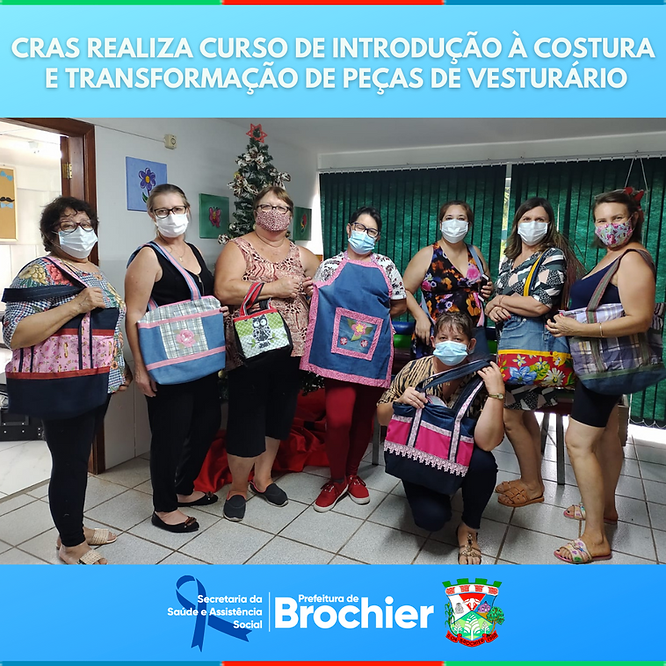 cras-realiza-curso-gratuito-de-introducao-a-costura-e-transformacao-de-pecas-de-vestuario