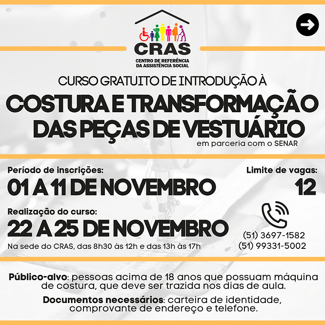 cras-promove-curso-gratuito-de-introducao-a-costura-e-transformacao-das-pecas-de-vestuario