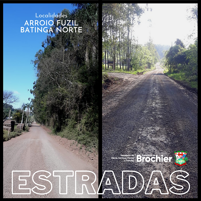 estradas-das-localidades-de-arroio-fuzil-e-batinga-norte-recebem-manutencao-e-melhorias