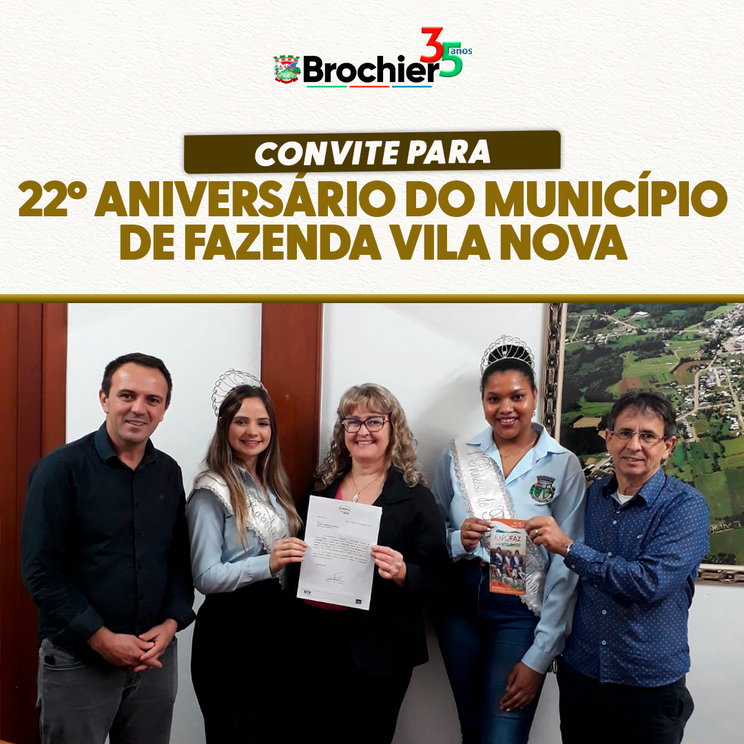 convite-para-22-aniversario-do-municipio-de-fazenda-vila-nova