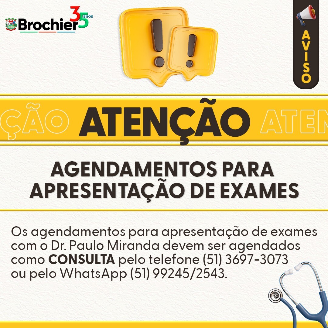 agende-ja-sua-apresentacao-de-exames